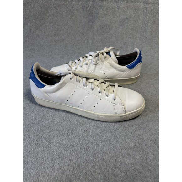 adidas Originals Stan Smith White Blue mens 12 US (11.5 UK)  c75192 2014 - Picture 7 of 9